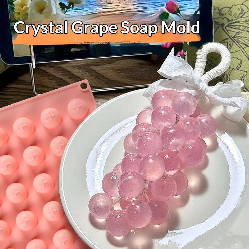 Ice Mold Sphere - Silikon Üzüm Topu Kalıpları, Kolay Çıkarma,