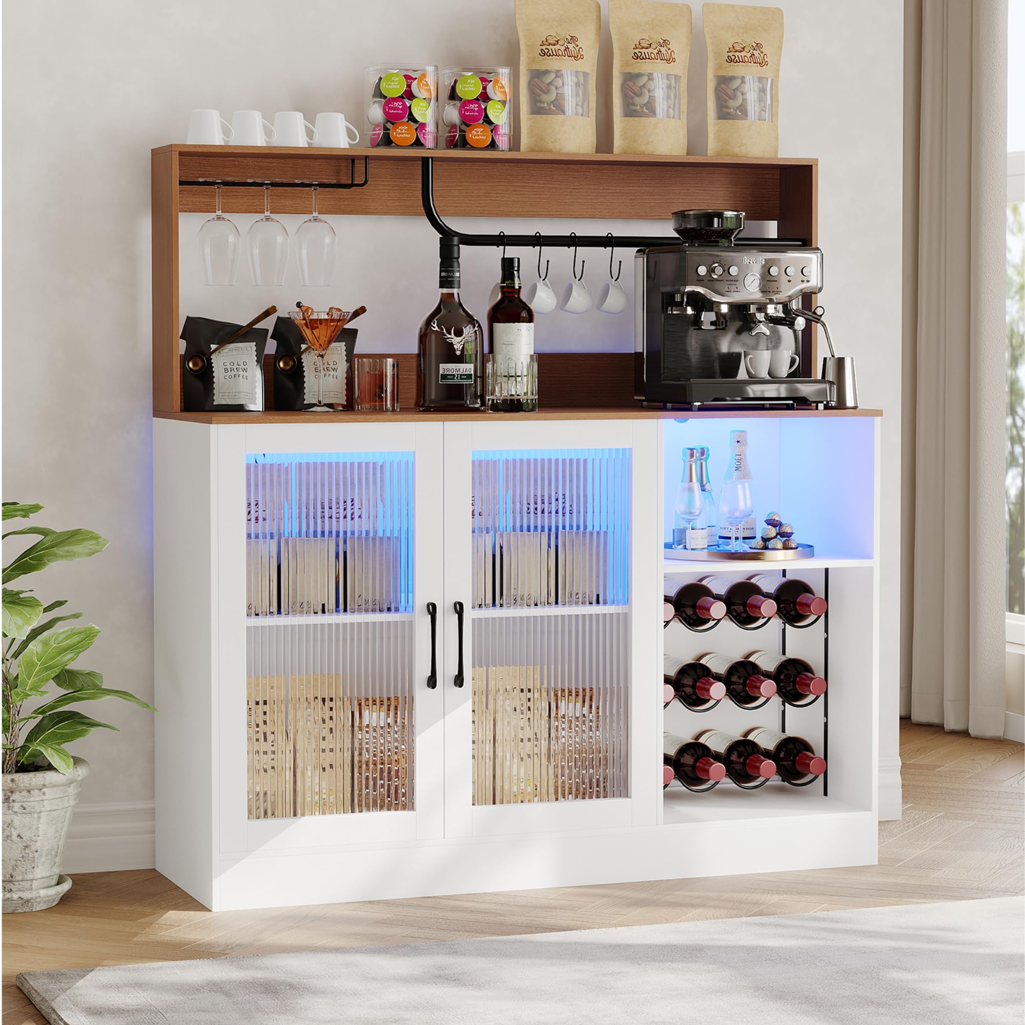 LED Işıklı Şarap Barı Dolabı,  - Home Bar Setup incelemesi ve fiyatı