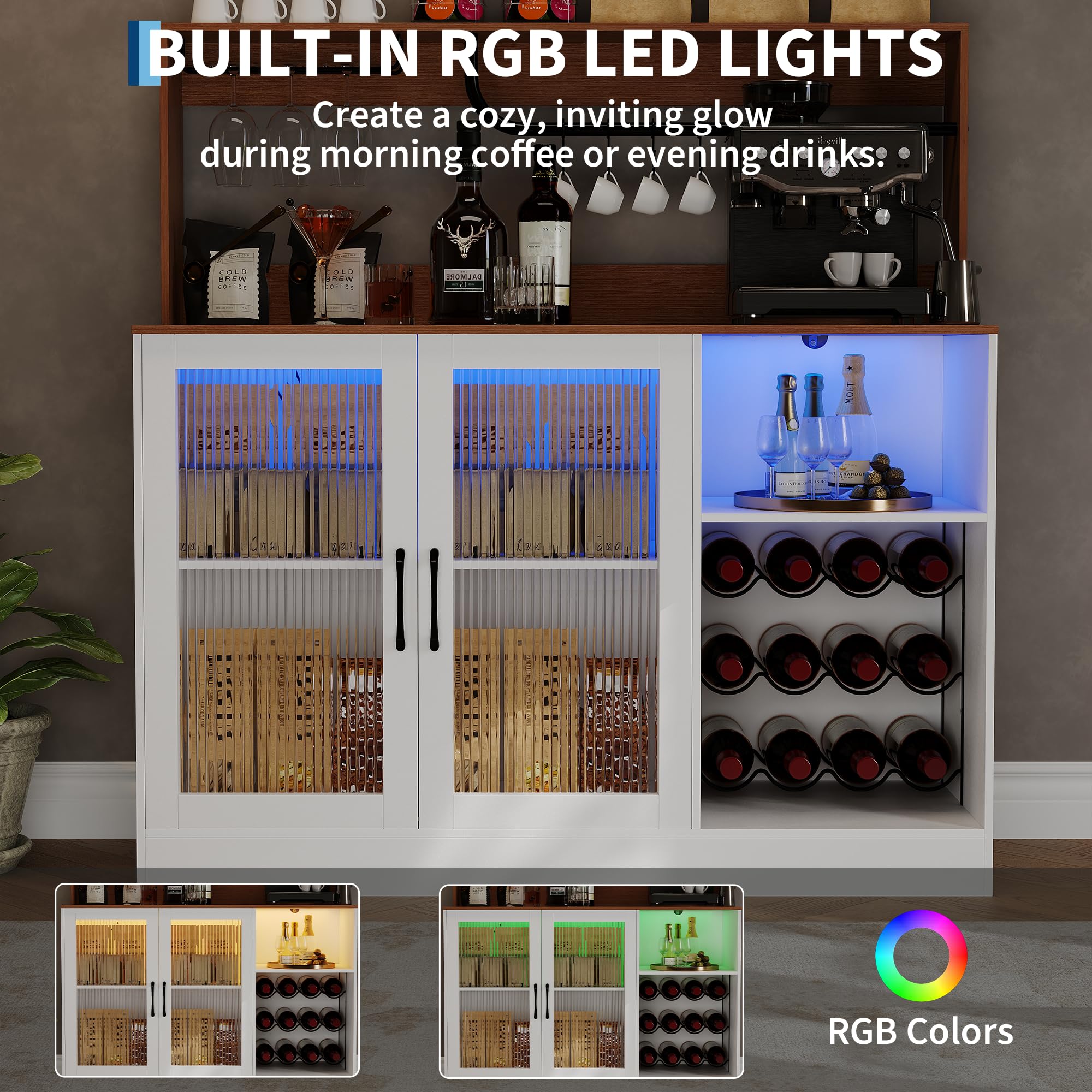 LED Işıklı Şarap Barı Dolabı,  - Home Bar Setup incelemesi ve fiyatı